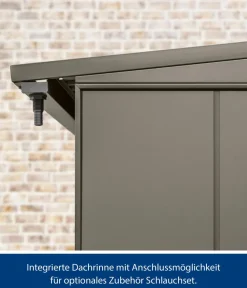 Hörmann Berry-Kaminholzregal Modern Quarzgrau Outlet