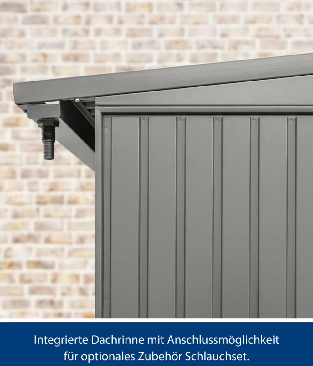 Hörmann Berry-Kaminholzregal Classic Graualuminium Hot