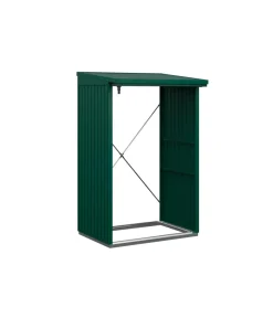 Hörmann Berry-Kaminholzregal Classic Moosgrün Sale