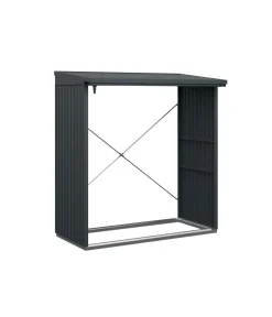 Hörmann Berry-Kaminholzregal Classic Anthrazit Discount