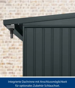 Hörmann Berry-Kaminholzregal Classic Anthrazit Discount
