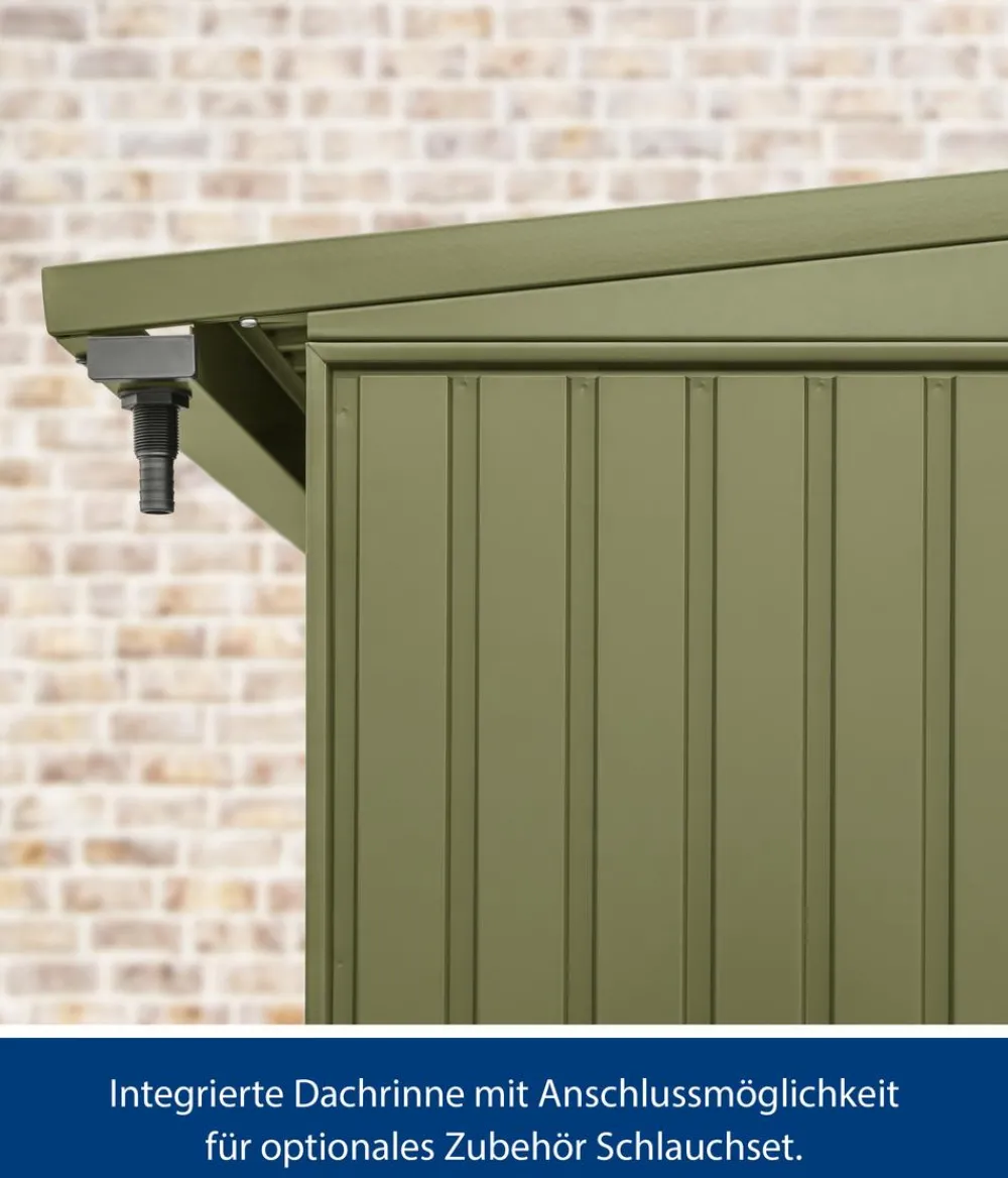 Hörmann Kaminholzregale - Berry-Kaminholzregal Modern Graualuminium