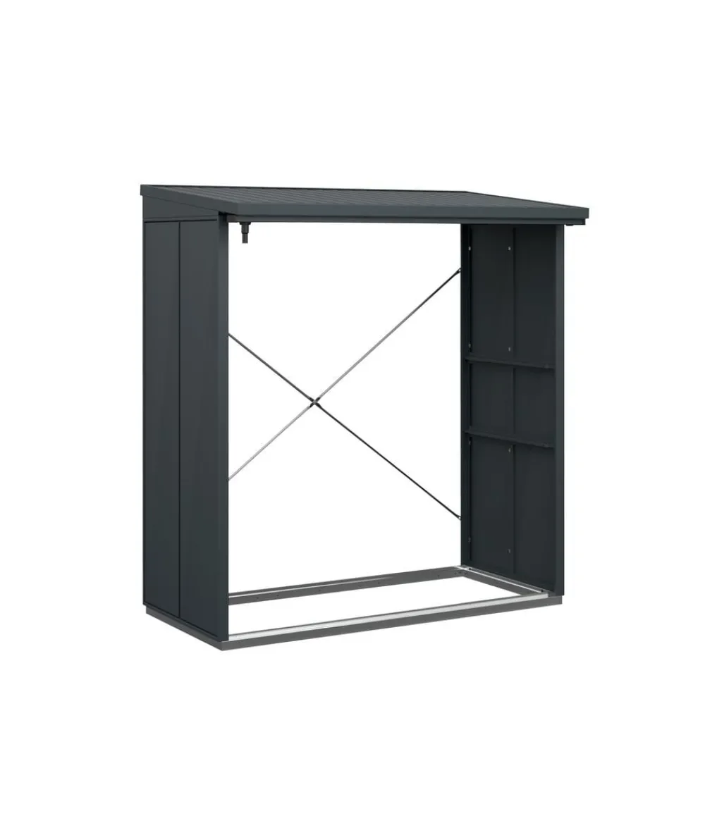 Hörmann Kaminholzregale - Berry-Kaminholzregal Modern Anthrazit