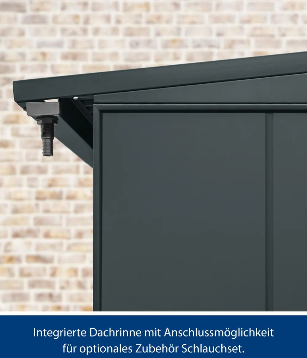Hörmann Kaminholzregale - Berry-Kaminholzregal Modern Anthrazit