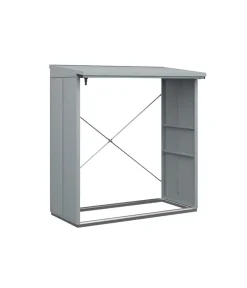 Hörmann Kaminholzregale - Berry-Kaminholzregal Modern Fenstergrau