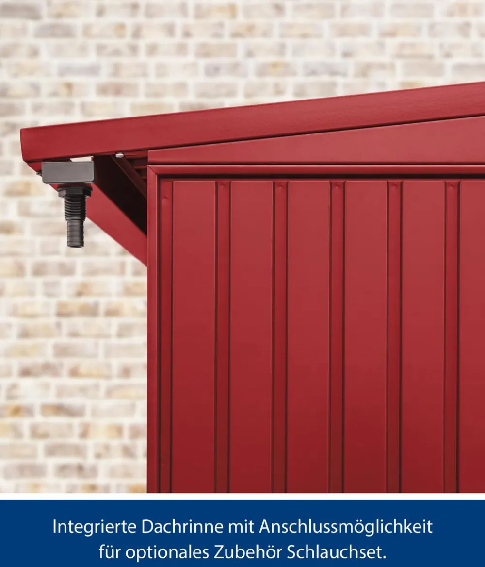 Hörmann Kaminholzregale - Berry-Kaminholzregal Classic Purpurrot