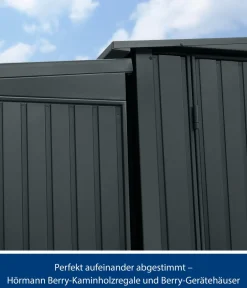 Hörmann Kaminholzregale - Berry-Kaminholzregal Classic Anthrazit