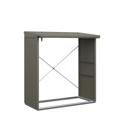 Hörmann Kaminholzregale - Berry-Kaminholzregal Classic Quarzgrau