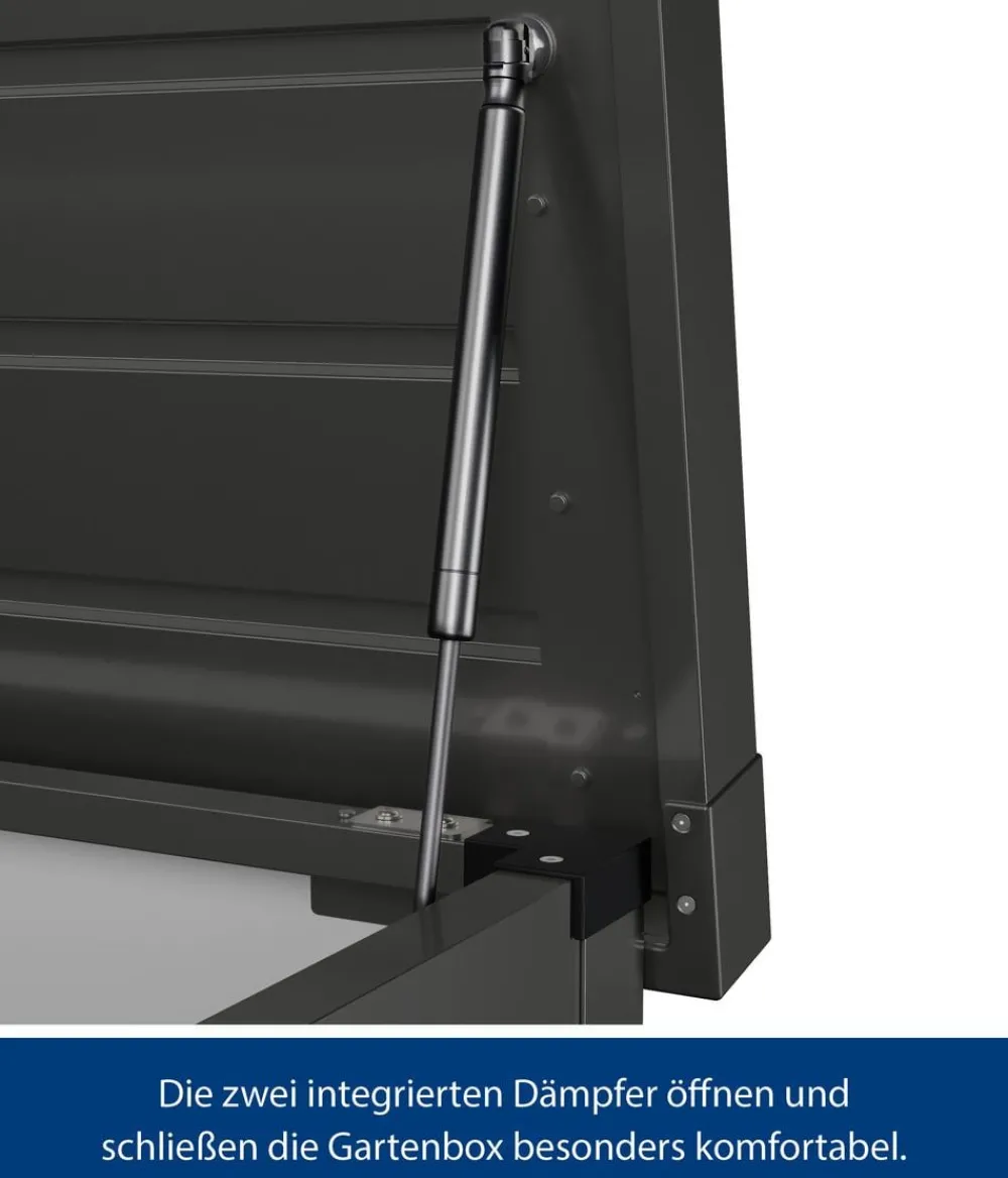 Hörmann Aufbewahrungsboxen > Gartenbox Juno Modern 1620, 700 Liter, ca. B166/H72,5/T87,5 cm