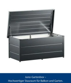 Hörmann Aufbewahrungsboxen > Gartenbox Juno Modern 1620, 700 Liter, ca. B166/H72,5/T87,5 cm