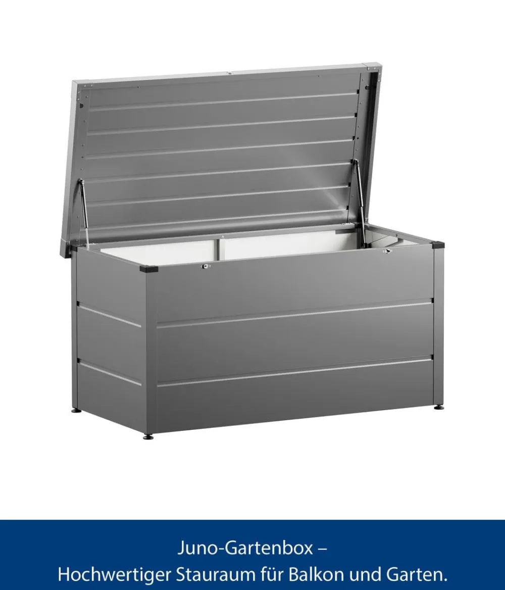 Hörmann Aufbewahrungsboxen > Gartenbox Juno Modern 1320, 400 Liter, ca. B136/H72,5/T67,5 cm