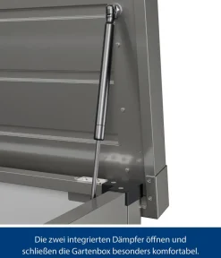 Hörmann Aufbewahrungsboxen > Gartenbox Juno Modern 1320, 400 Liter, ca. B136/H72,5/T67,5 cm