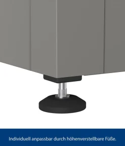 Hörmann Aufbewahrungsboxen > Gartenbox Juno Modern 1320, 400 Liter, ca. B136/H72,5/T67,5 cm
