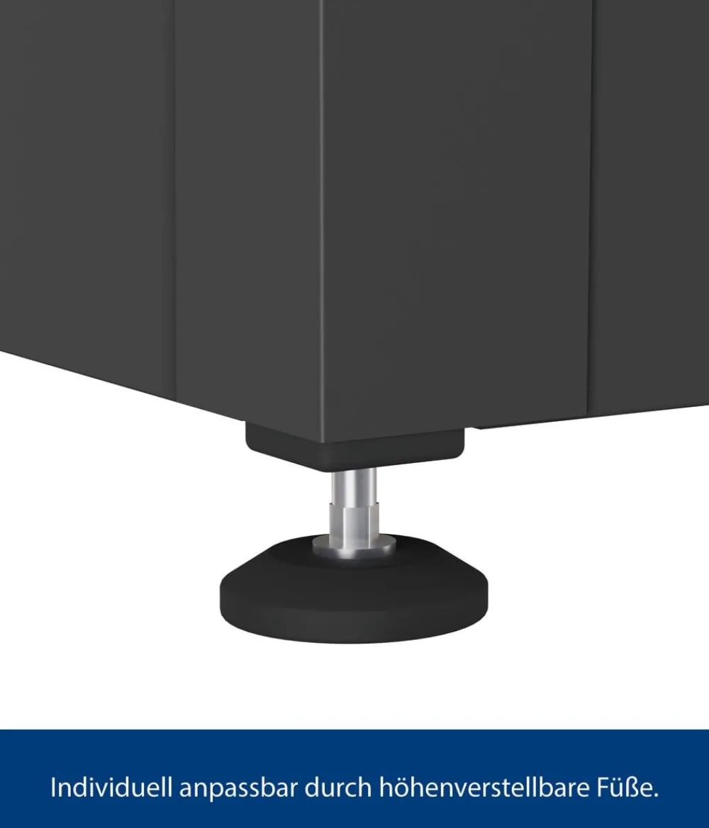 Hörmann Gartenbox Juno Modern 1320, 400 Liter, ca. B136/H72,5/T67,5 cm Anthrazit New