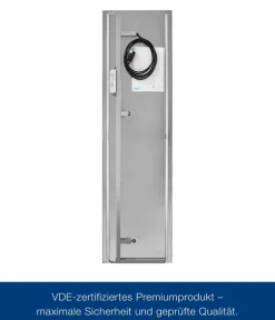 Hörmann Zubehör & Ausstattung - Juno Elektropanel mit 1-Phasen-Wechselstrom, ca. B47/H180/T2 cm Silber