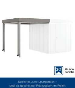 Hörmann Juno Loungedach für JFD6/10/13, ca. B225/H220/T277 cm Graualuminium Outlet