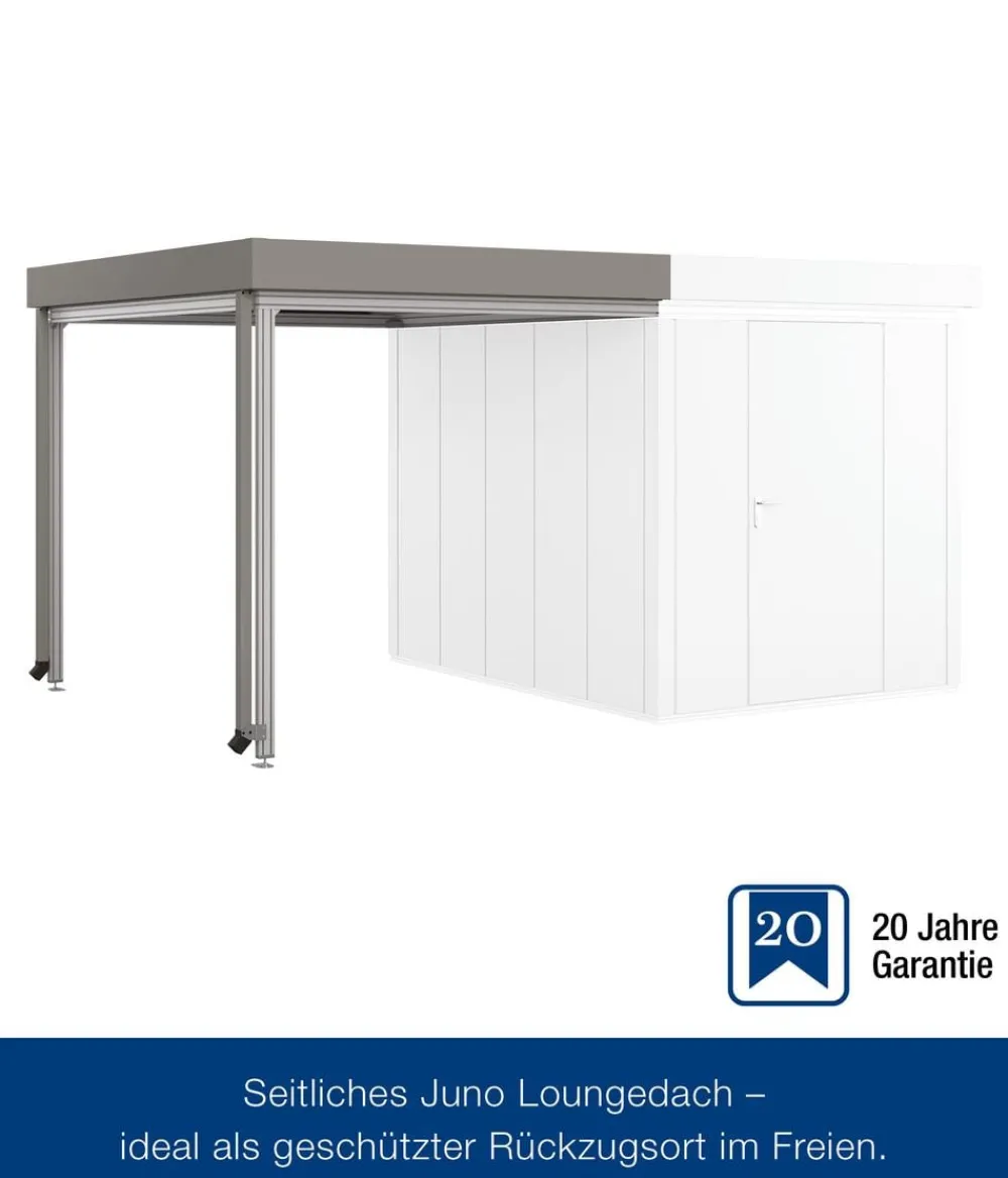 Hörmann Juno Loungedach für JFD6/10/13, ca. B225/H220/T277 cm Graualuminium Outlet