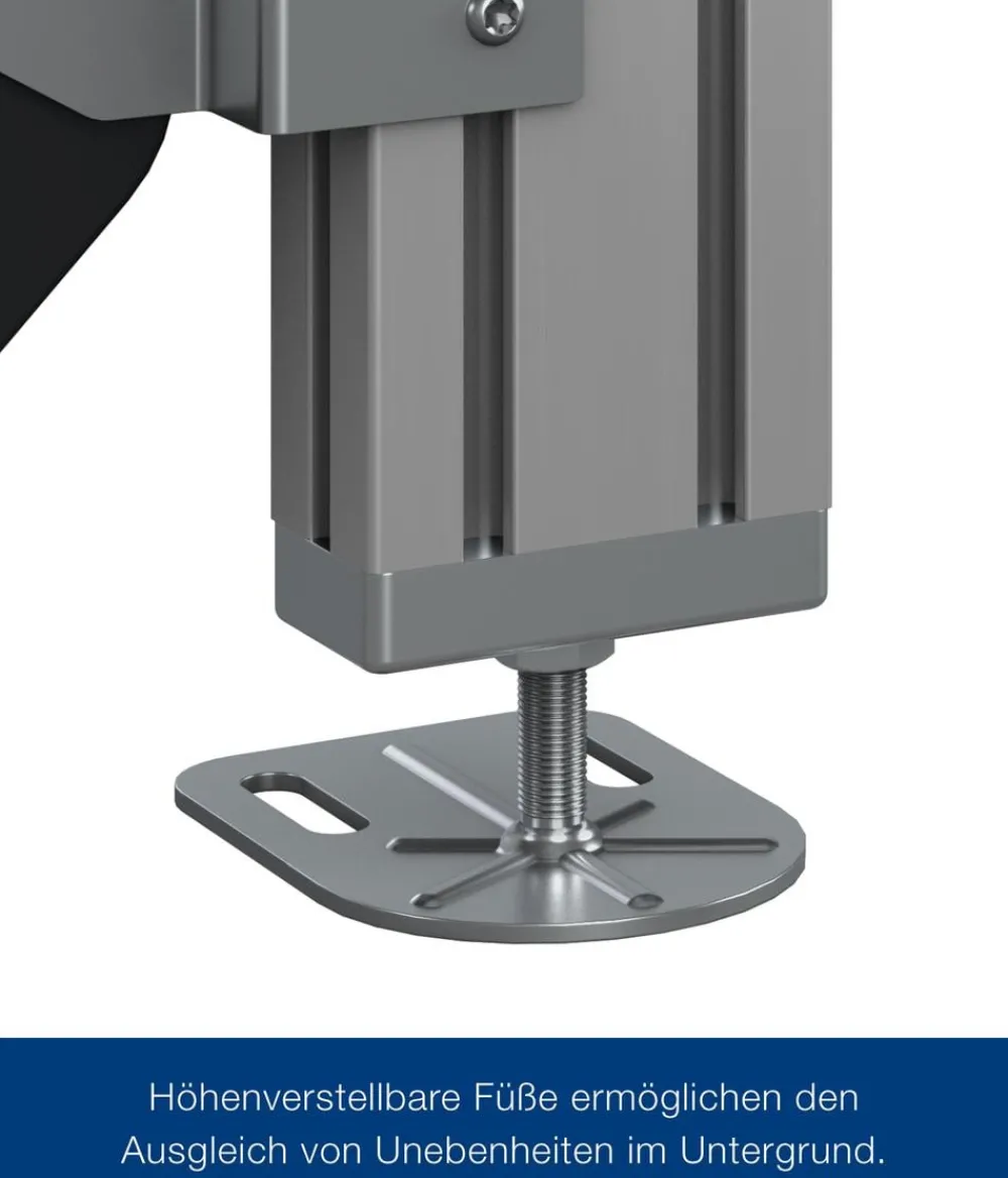 Hörmann Dachzubehör - Juno Loungedach für JFD5/9/12, ca. B321/H220/T229 cm Graualuminium