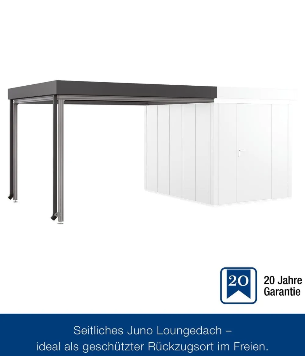 Hörmann Dachzubehör - Juno Loungedach für JFD6/10/13, ca. B321/H220/T277 cm Anthrazit