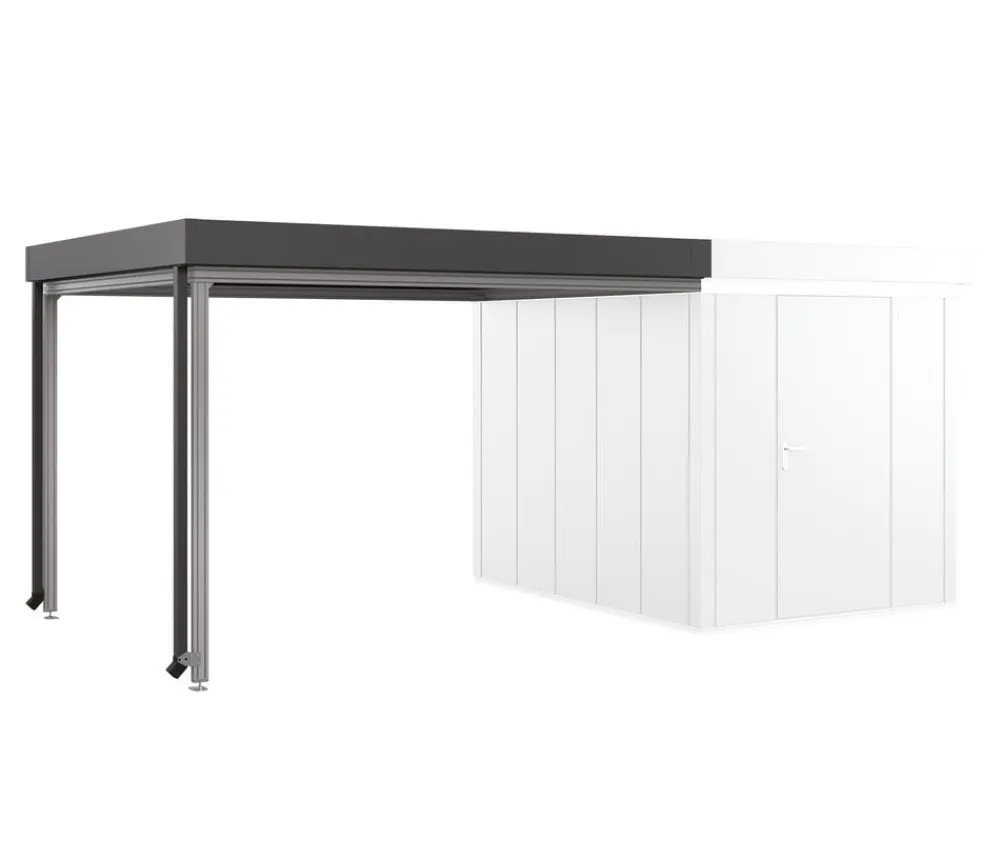 Hörmann Dachzubehör - Juno Loungedach für JFD6/10/13, ca. B321/H220/T277 cm Anthrazit