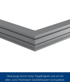 Hörmann Juno Multifunktionsprofil für JFD8, ca. B262/T166 cm Silber
