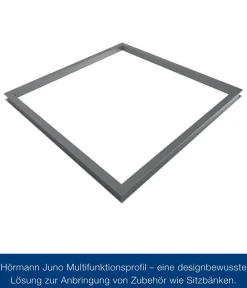 Hörmann Zubehör & Ausstattung - Juno Multifunktionsprofil für JFD11/13, ca. B262/T310 cm Silber