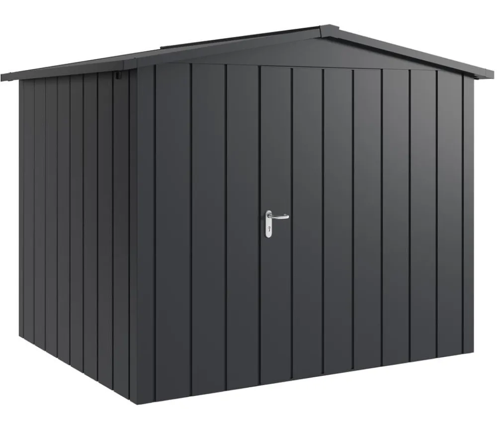 Hörmann Gartenhäuser & Gerätehäuser > Metallgerätehaus Juno JSD9 M-Sk Motiv Modern, ca. B285/H227/T237 cm