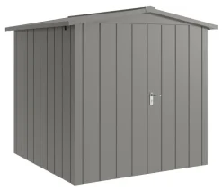Hörmann Gartenhäuser & Gerätehäuser > Metallgerätehaus Juno JSD5 M-Sk Motiv Modern mit Doppeltür, ca. B237/H223/T229 cm