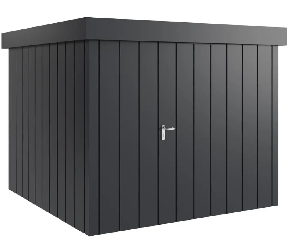 Hörmann Metallgerätehaus Juno JFD10 M-Sk Motiv Modern, ca. B277/H222/T277 cm Anthrazit Sale