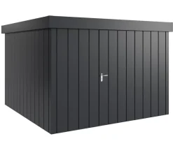 Hörmann Gartenhäuser & Gerätehäuser > Metallgerätehaus Juno JFD14 M-Sk Motiv Modern, ca. B325/H222/T325 cm