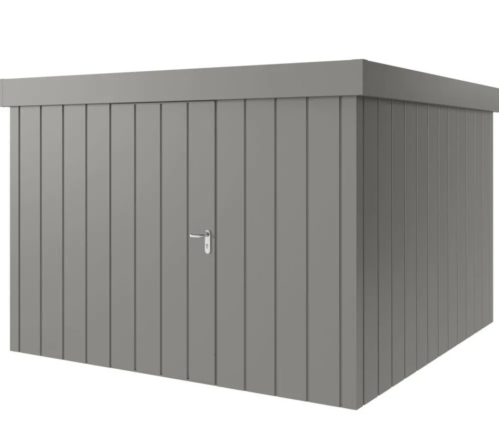 Hörmann Metallgerätehaus Juno JFD14 M-Sk Motiv Modern, ca. B325/H222/T325 cm Graualuminium Online