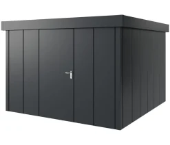 Hörmann Gartenhäuser & Gerätehäuser > Metallgerätehaus Juno JFD14 L-Sk Motiv Design, ca. B325/H222/T325 cm