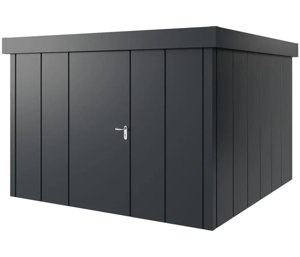 Hörmann Gartenhäuser & Gerätehäuser > Metallgerätehaus Juno JFD14 L-Sk Motiv Design, ca. B325/H222/T325 cm