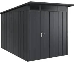 Hörmann Metallgerätehaus Juno JPD7 M-Sk Motiv Modern, ca. B229/H232/T358 cm Anthrazit Best