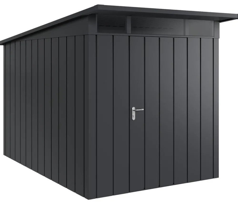 Hörmann Metallgerätehaus Juno JPD7 M-Sk Motiv Modern, ca. B229/H232/T358 cm Anthrazit Best