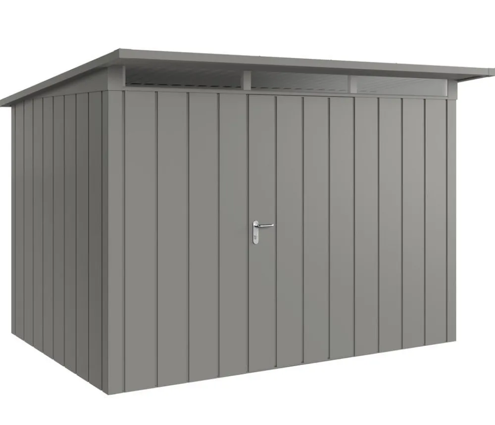 Hörmann Metallgerätehaus Juno JPD12 M-Sk Motiv Modern, ca. B325/H224/T262 cm Graualuminium Discount