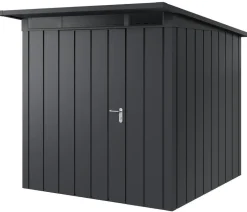 Hörmann Metallgerätehaus Juno JPD5 M-Sk Motiv Modern, ca. B229/H224/T262 cm Anthrazit