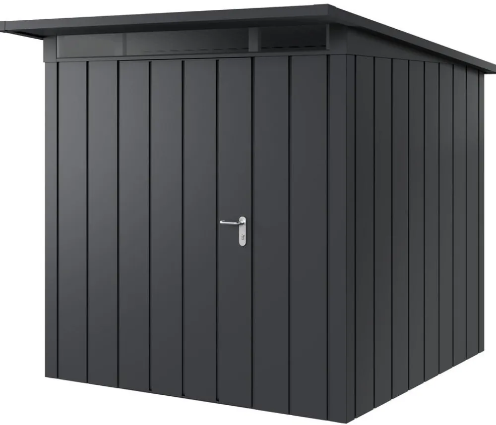 Hörmann Metallgerätehaus Juno JPD5 M-Sk Motiv Modern, ca. B229/H224/T262 cm Anthrazit