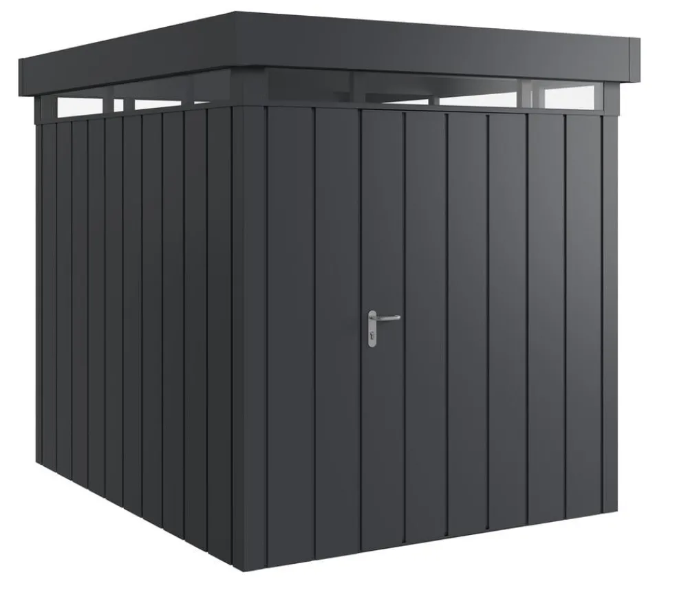 Hörmann Gartenhäuser & Gerätehäuser > Metallgerätehaus Juno mit Lichtband JFD6 M-Sk, ca. B229/H239/T277 cm