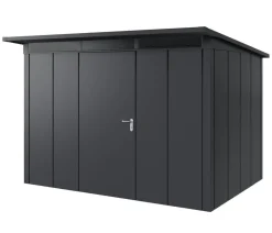 Hörmann Metallgerätehaus Juno JPD12 L-Sk Motiv Design, ca. B325/H224/T262 cm Anthrazit Hot