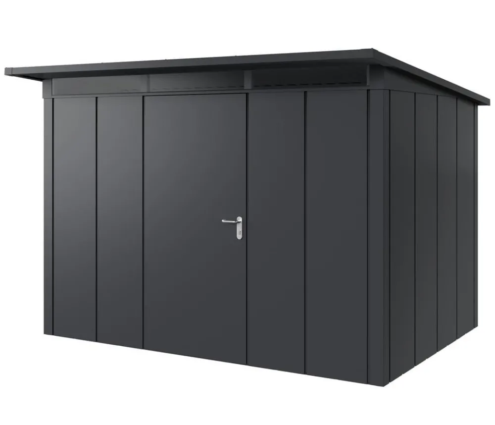 Hörmann Metallgerätehaus Juno JPD12 L-Sk Motiv Design, ca. B325/H224/T262 cm Anthrazit Hot