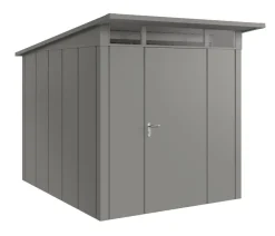 Hörmann Metallgerätehaus Juno JPD6 L-Sk Motiv Design, ca. B229/H232/T310 cm Graualuminium Online