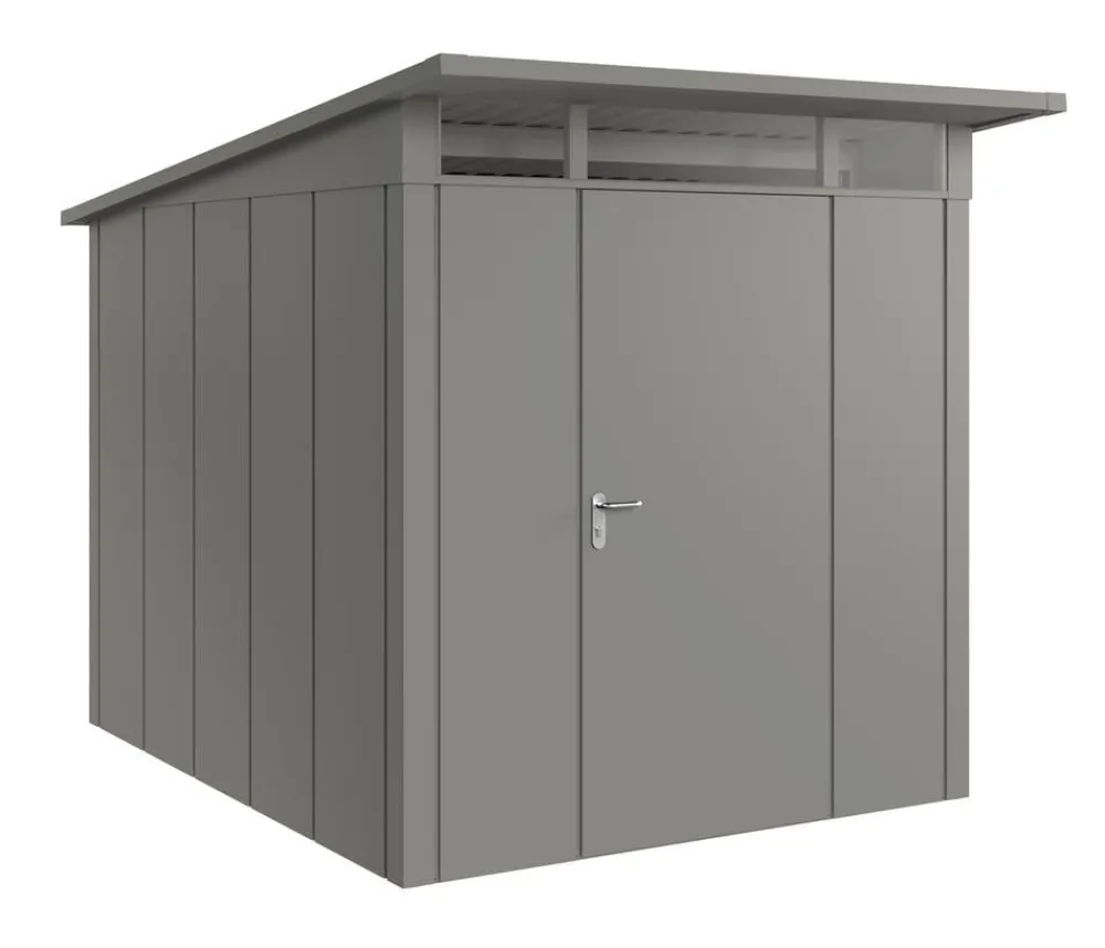 Hörmann Metallgerätehaus Juno JPD6 L-Sk Motiv Design, ca. B229/H232/T310 cm Graualuminium Online