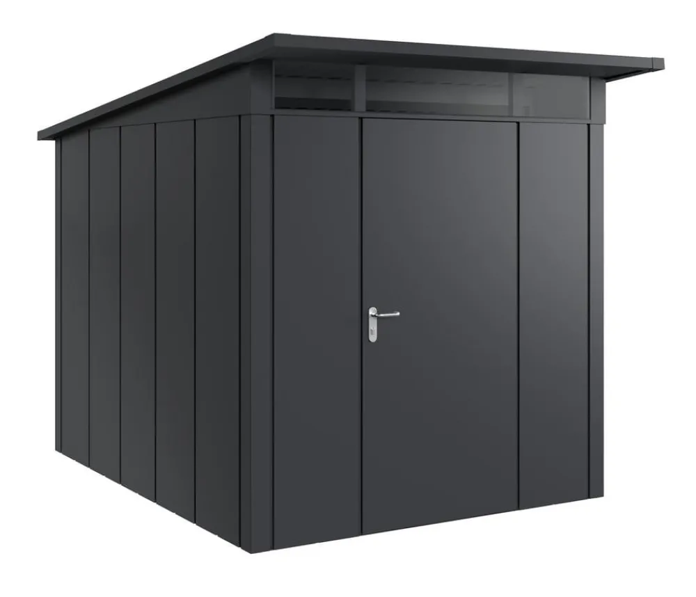 Hörmann Gartenhäuser & Gerätehäuser > Metallgerätehaus Juno JPD6 L-Sk Motiv Design, ca. B229/H232/T310 cm