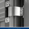 Hörmann Metallgerätehaus Juno JSD2 L-Sk Motiv Design, ca. B189/H219/T181 cm Graualuminium Outlet