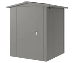 Hörmann Metallgerätehaus Juno JSD2 L-Sk Motiv Design, ca. B189/H219/T181 cm Graualuminium Outlet