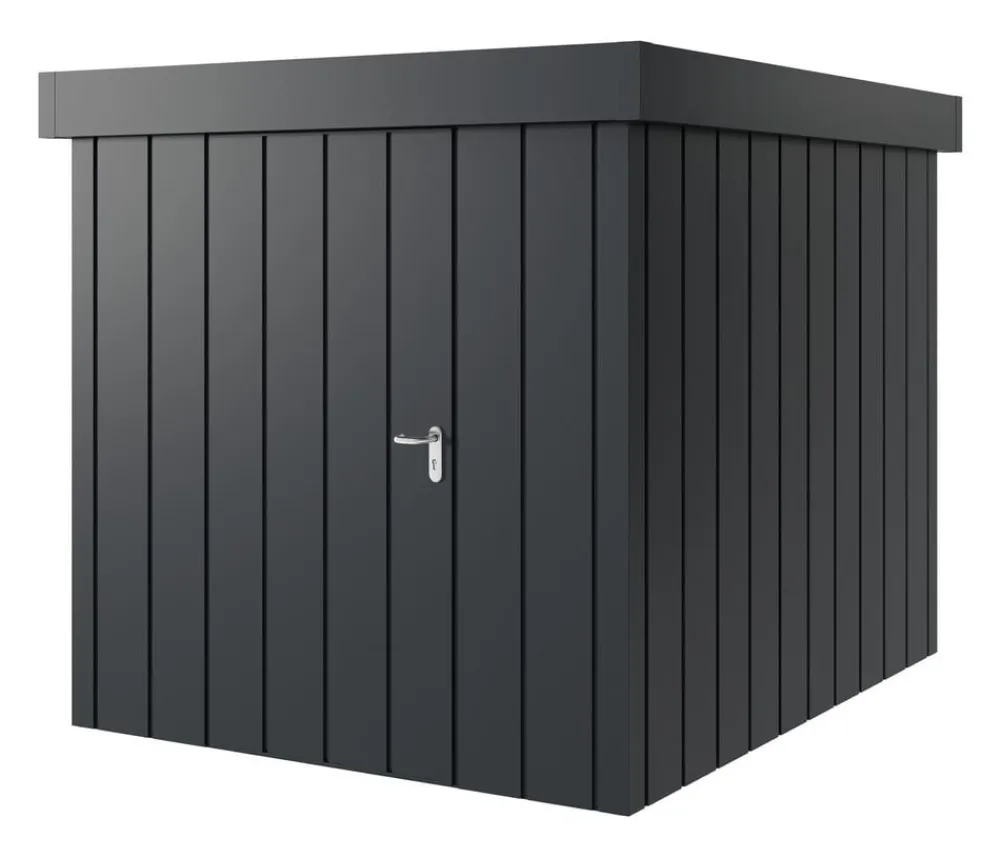 Hörmann Gartenhäuser & Gerätehäuser > Metallgerätehaus Juno JFD6 M-Sk Motiv Modern, ca. B229/H222/T277 cm