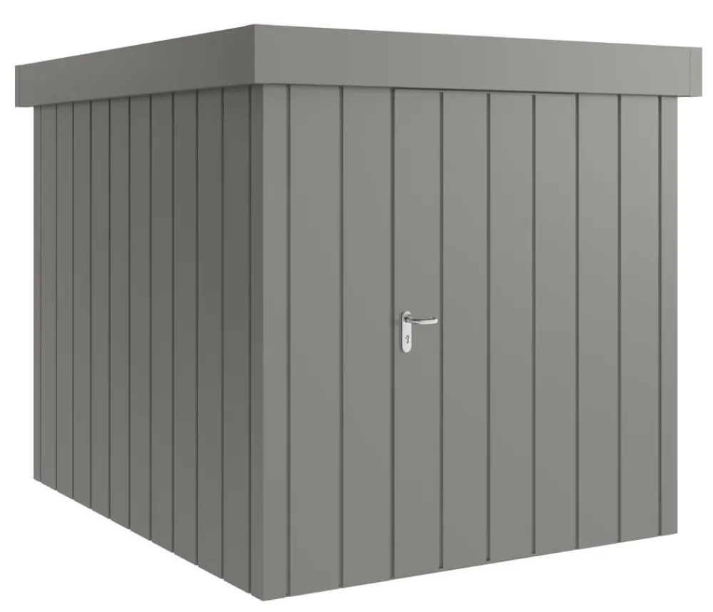 Hörmann Metallgerätehaus Juno JFD6 M-Sk Motiv Modern, ca. B229/H222/T277 cm Graualuminium Discount