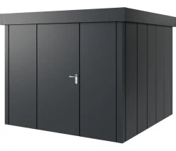 Hörmann Gartenhäuser & Gerätehäuser > Metallgerätehaus Juno JFD10 L-Sk Motiv Design, ca. B277/H222/T277 cm