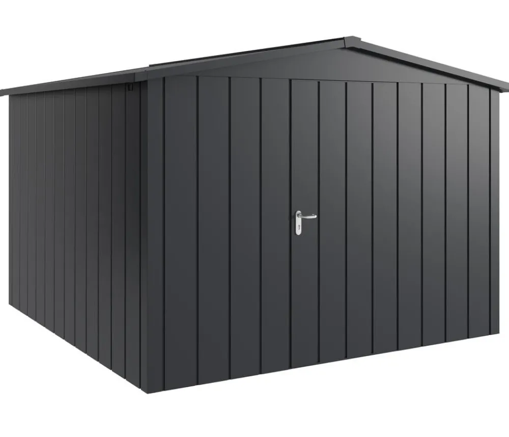 Hörmann Gartenhäuser & Gerätehäuser > Metallgerätehaus Juno JSD14 M-Sk Motiv Modern, ca. B333/H231/T325 cm
